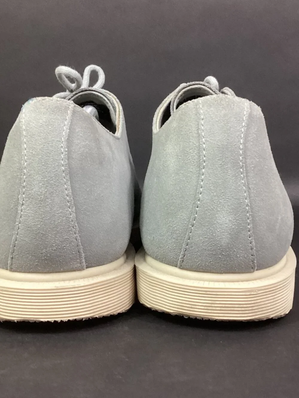 Dr Martens AirWair Torriano -Men's 13 -Gray Leather -SoftWair Dress Shoes- AW004